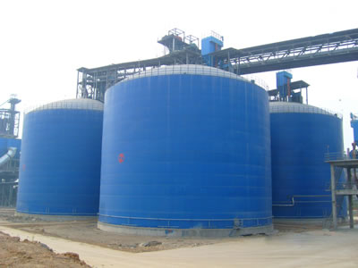 西区水泥钢板库改造