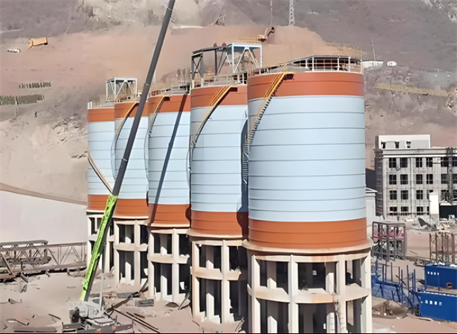 西区高架钢板仓